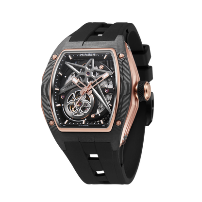 Minber JC 9108 Black & Rose Gold