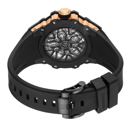 Minber JC 8005 Black & Rose Gold