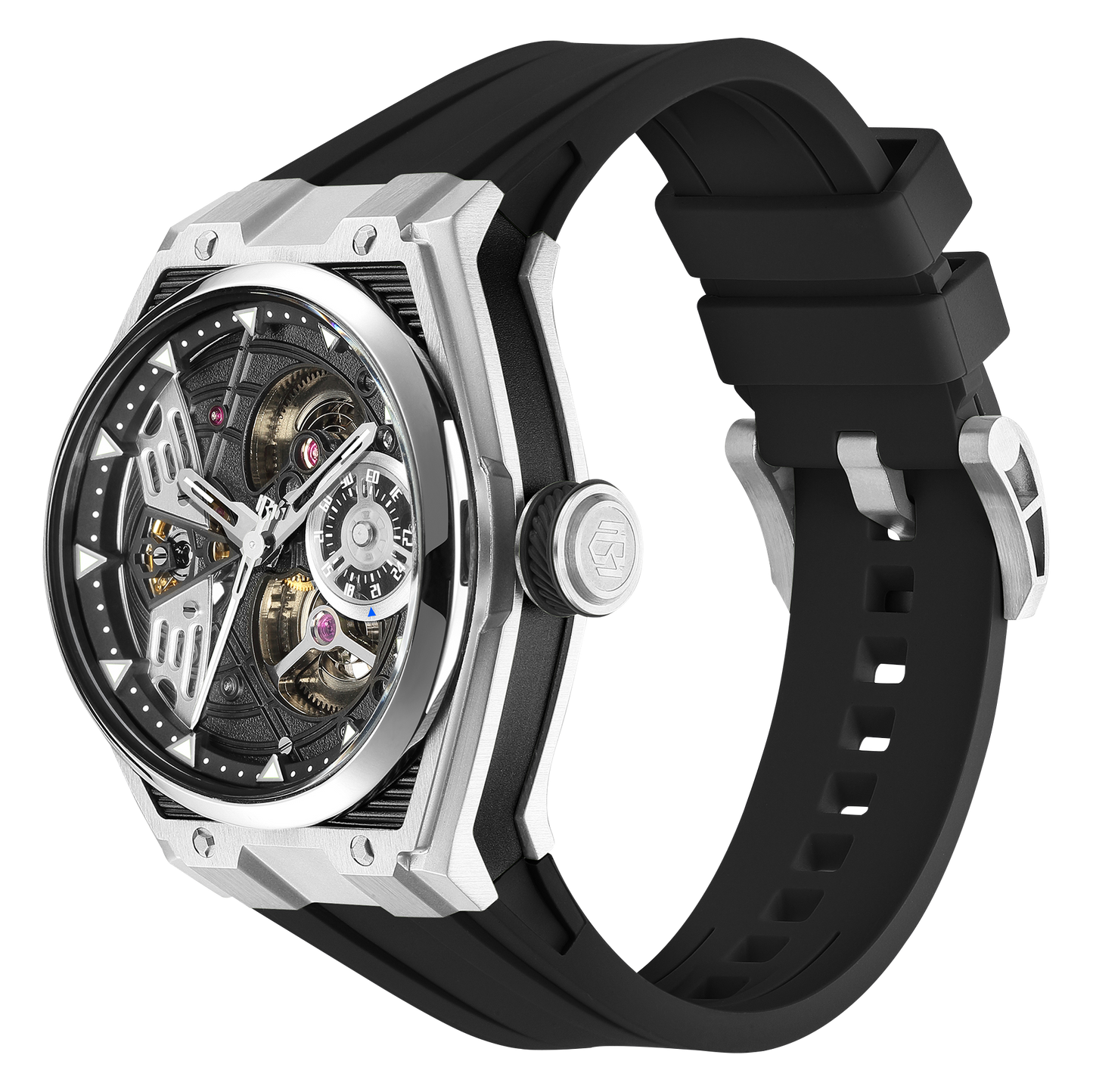 Minber JC 6001 Black & Silver