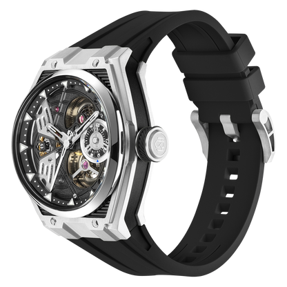 Minber JC 6001 Black & Silver