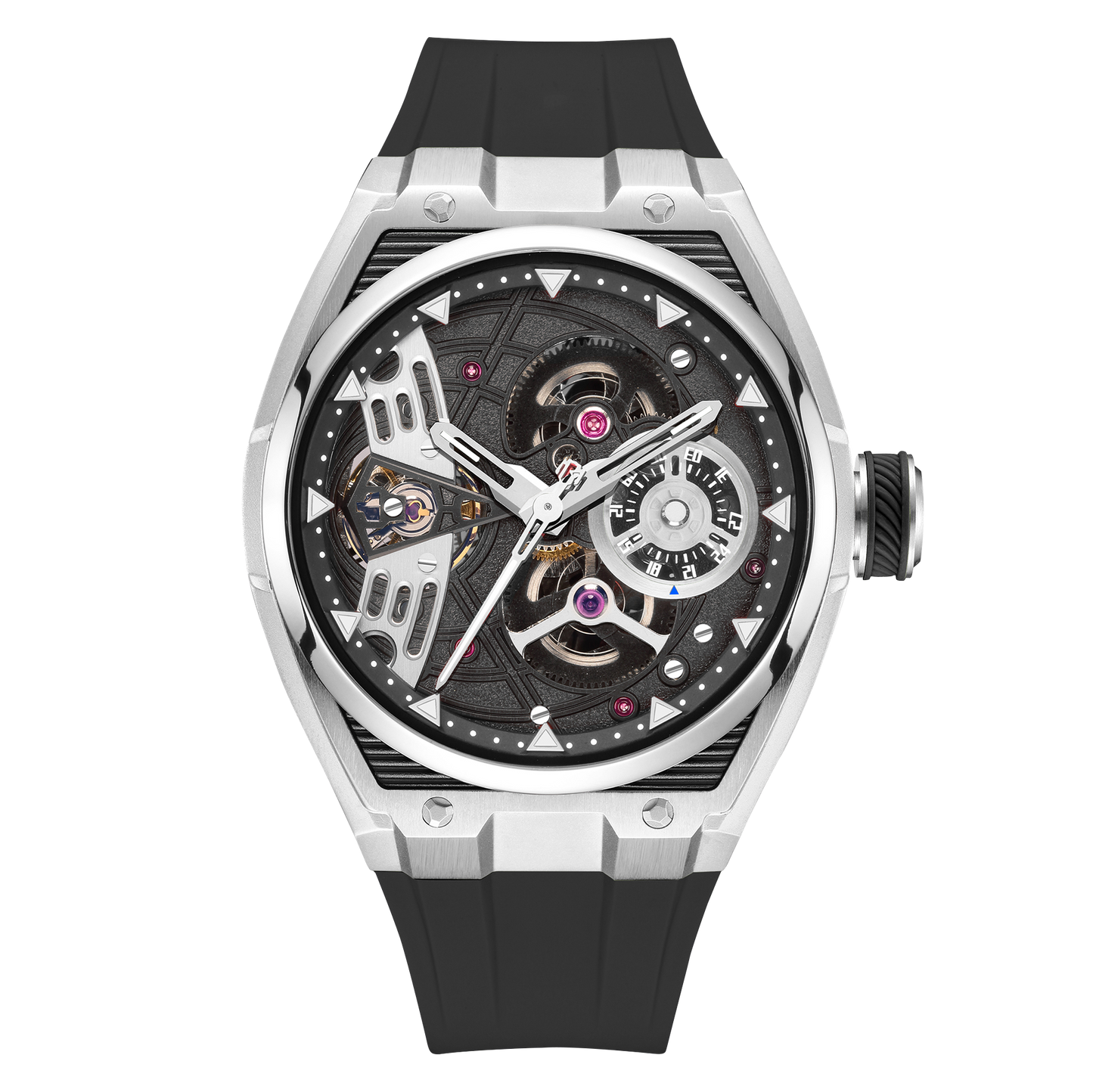 Minber JC 6001 Black & Silver