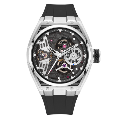 Minber JC 6001 Black & Silver