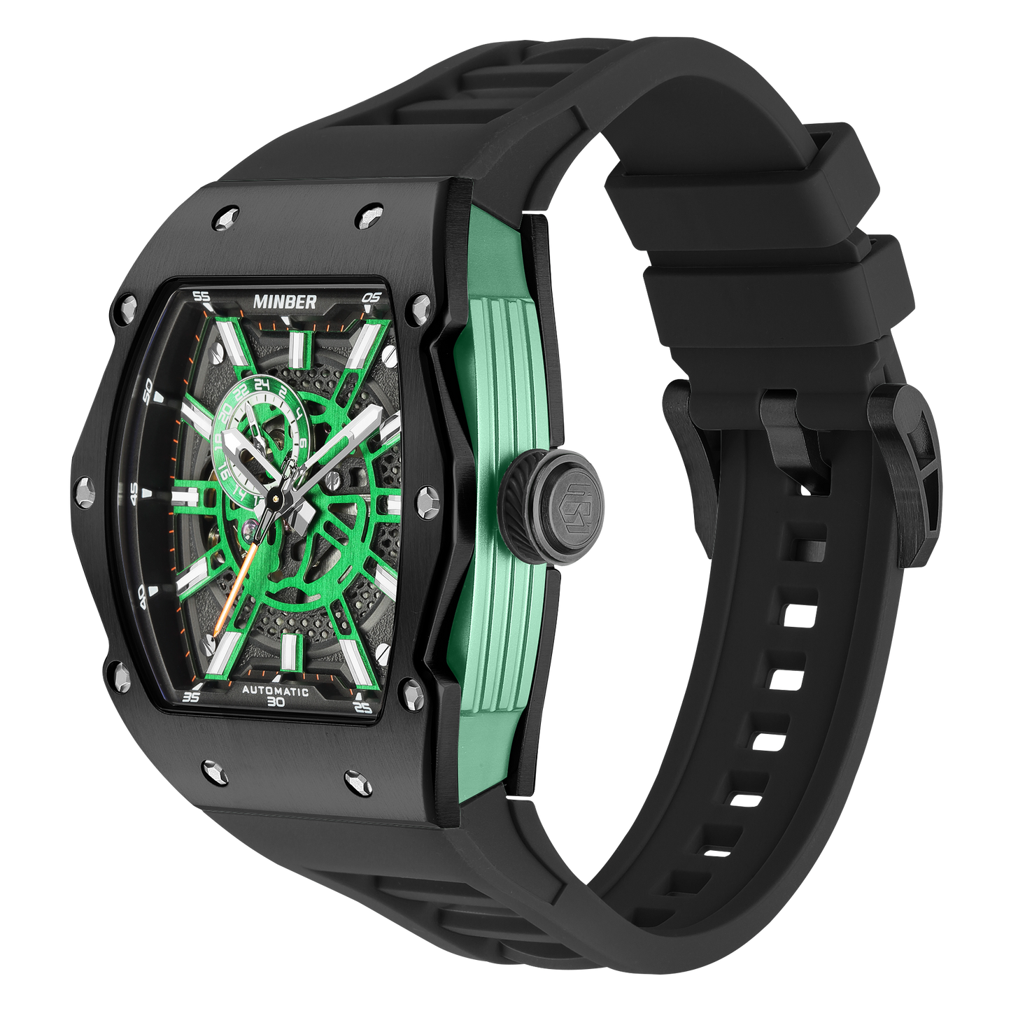 Minber JC 8009 Black & Green