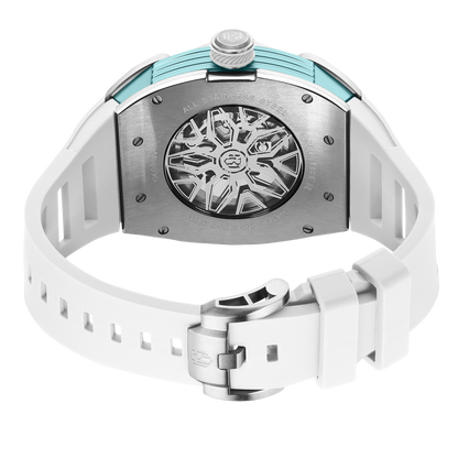 Minber JC 8009 White & Aqua